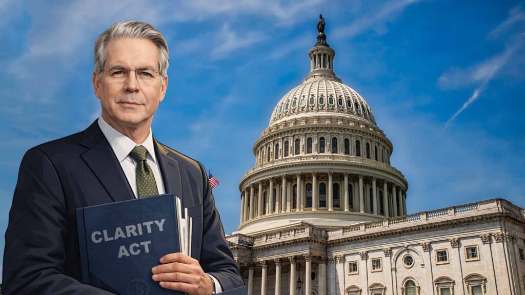 Treasury Secretary Scott Bessent Urges Senate to Advance CLARITY Act