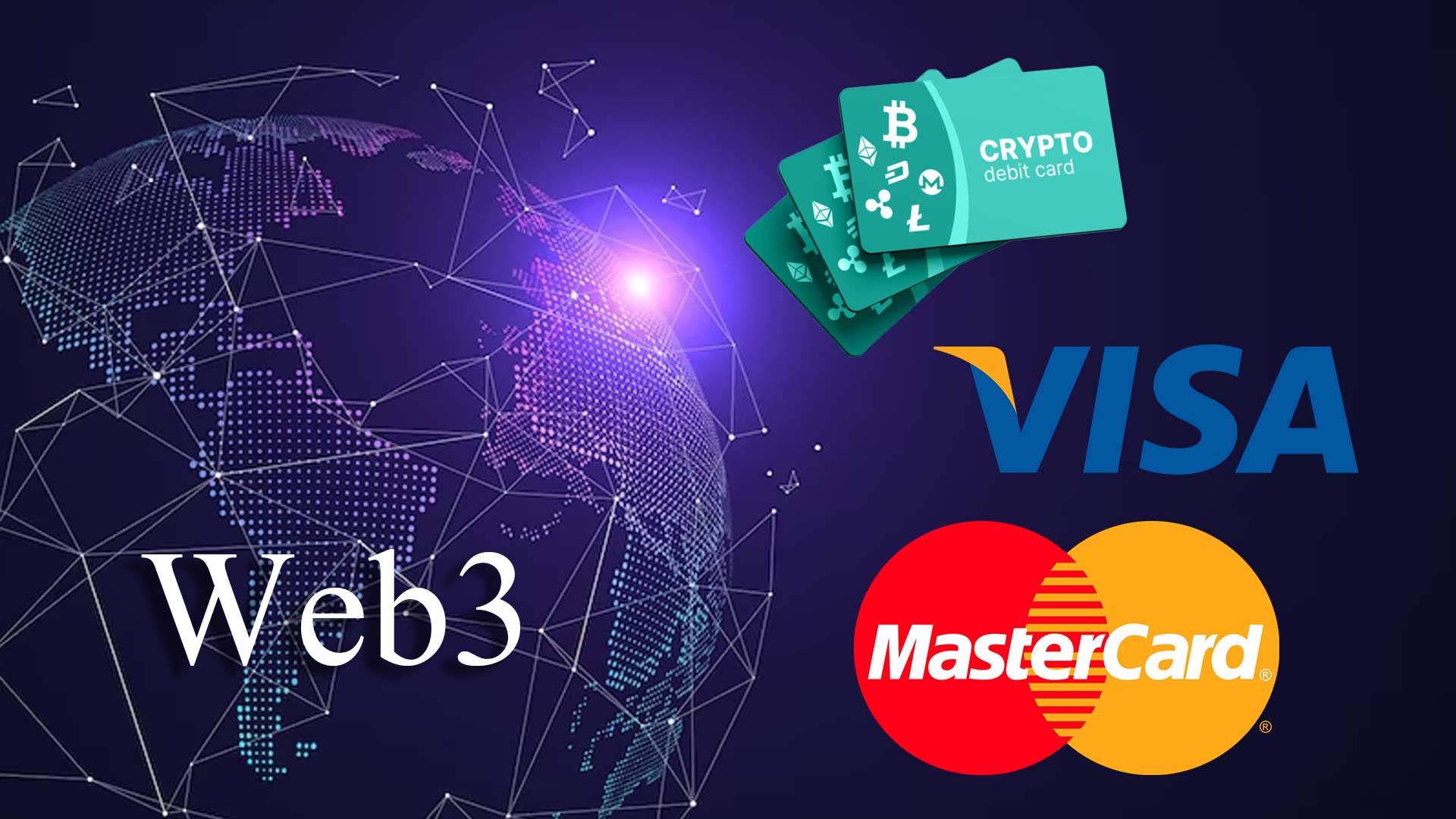 Mastercard, Visa signing debit card deals with crypto startups