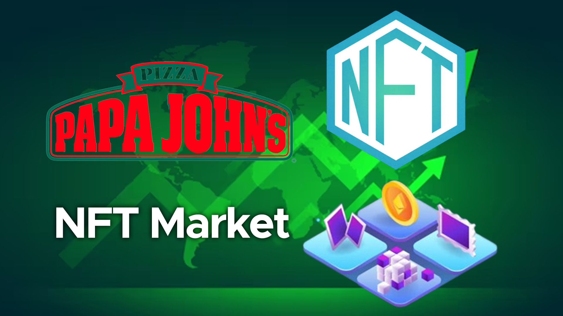 Papa John’s Enters NFT Market in Collaboration With One Rare