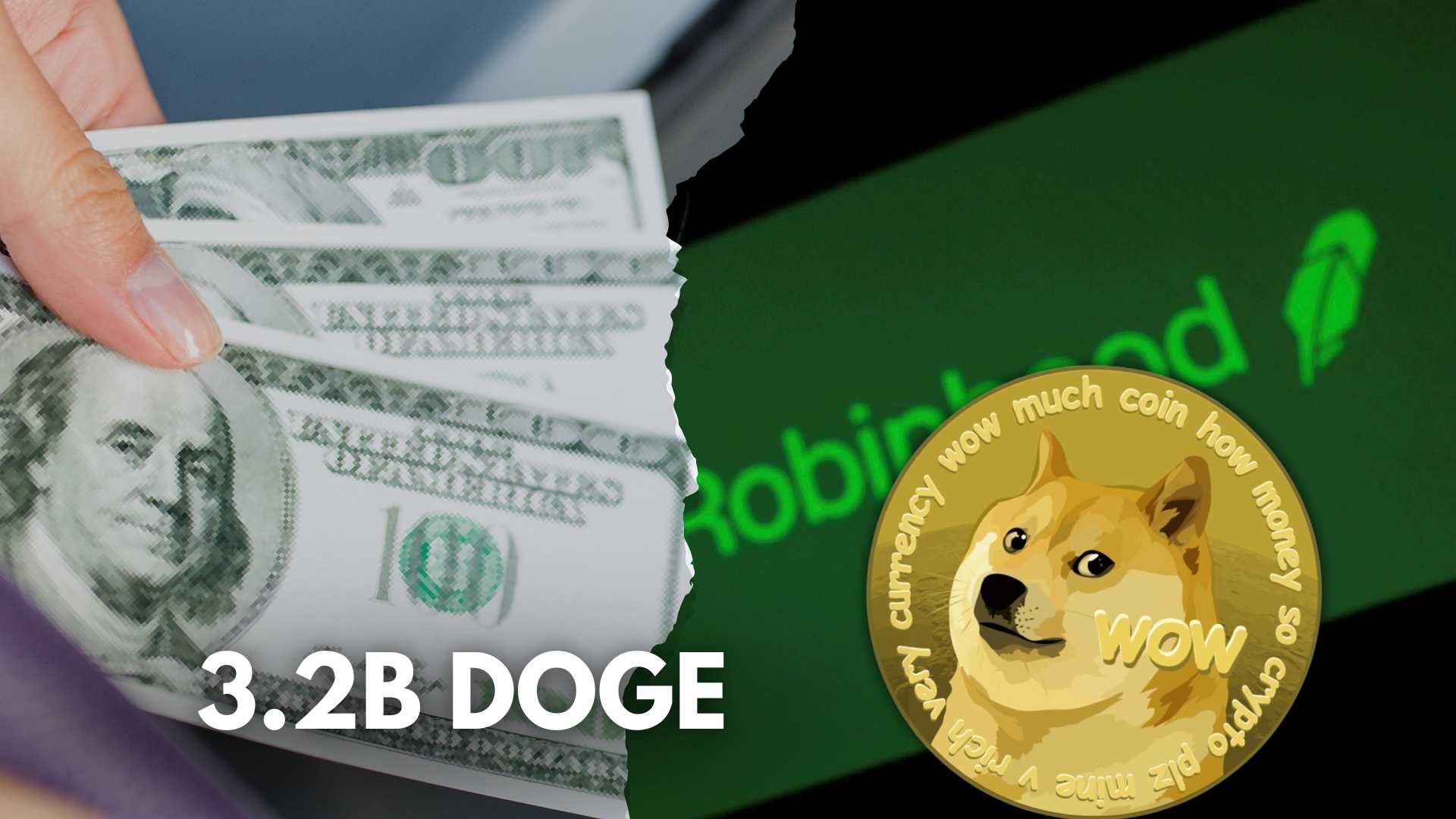 Following the Withdrawal of 3.2B DOGE, Robinhood’s Dogecoin Reserve Decreases