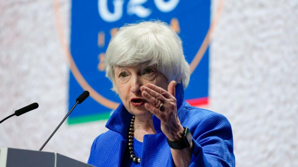 US Treasury Secretary Yellen Issued a Warning on US Debt Default